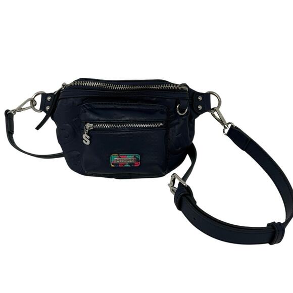 Desigual Blue Colorama Reno Waist Pack Bag - Picture 1 of 10